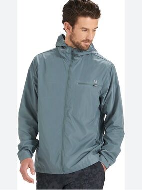 Vuori Daybreak Windbreaker, steel blue, medium